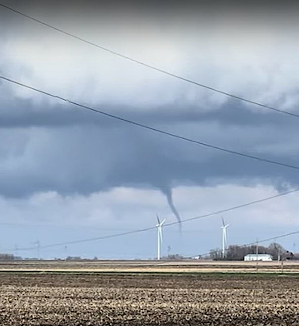 Updated Small Tornado Strikes Iowa Wind Farm Buchanan County Alliance